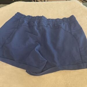 Tangerine Women's Athletic Shorts in Blue